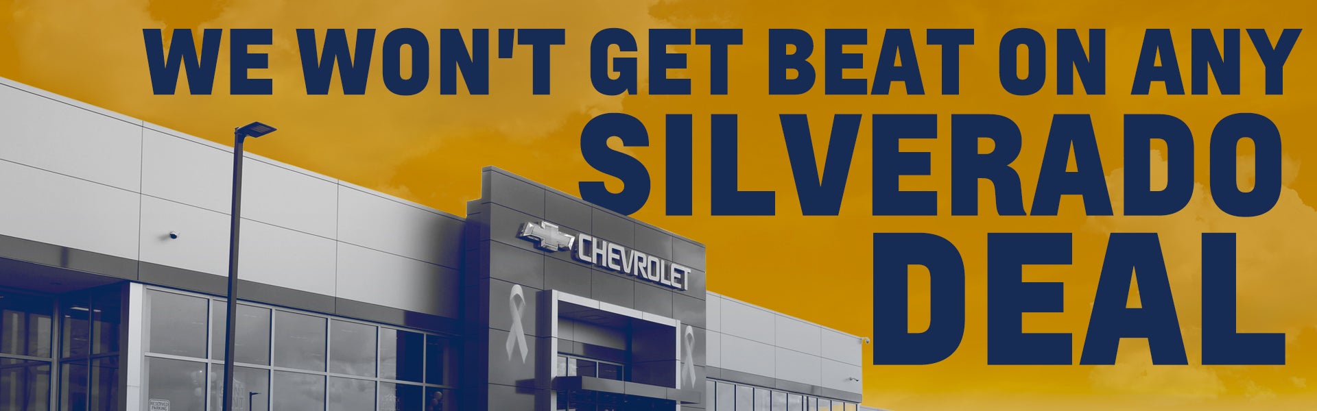 We Won't be beat on any Silverado Deal